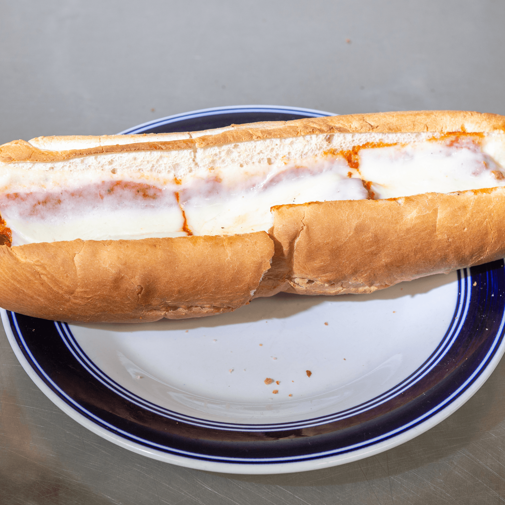 Chicken Parmigiana Sub.
